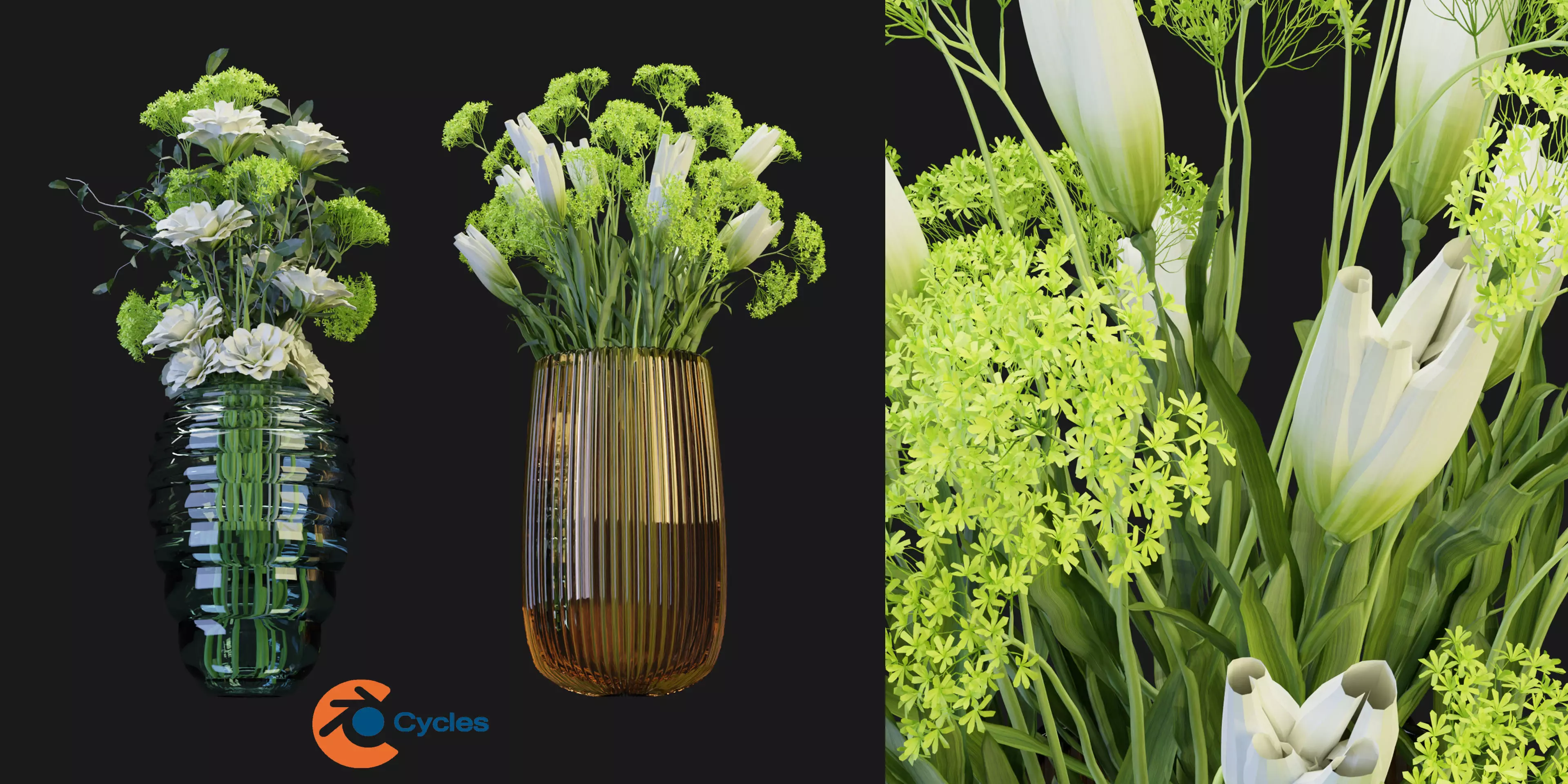 Collection plant vol 189 - blender model 3D model