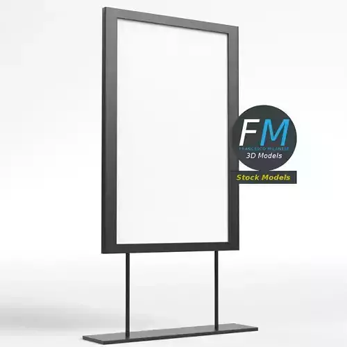 Tabletop sign holder 3