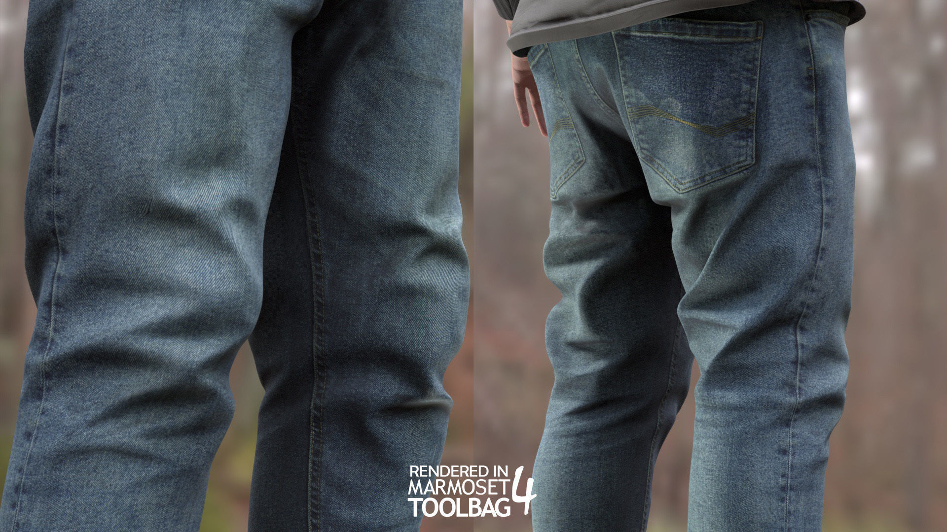 Man - Autumn Outfit 5 - Modular - Rigged Low-poly 3D model_17