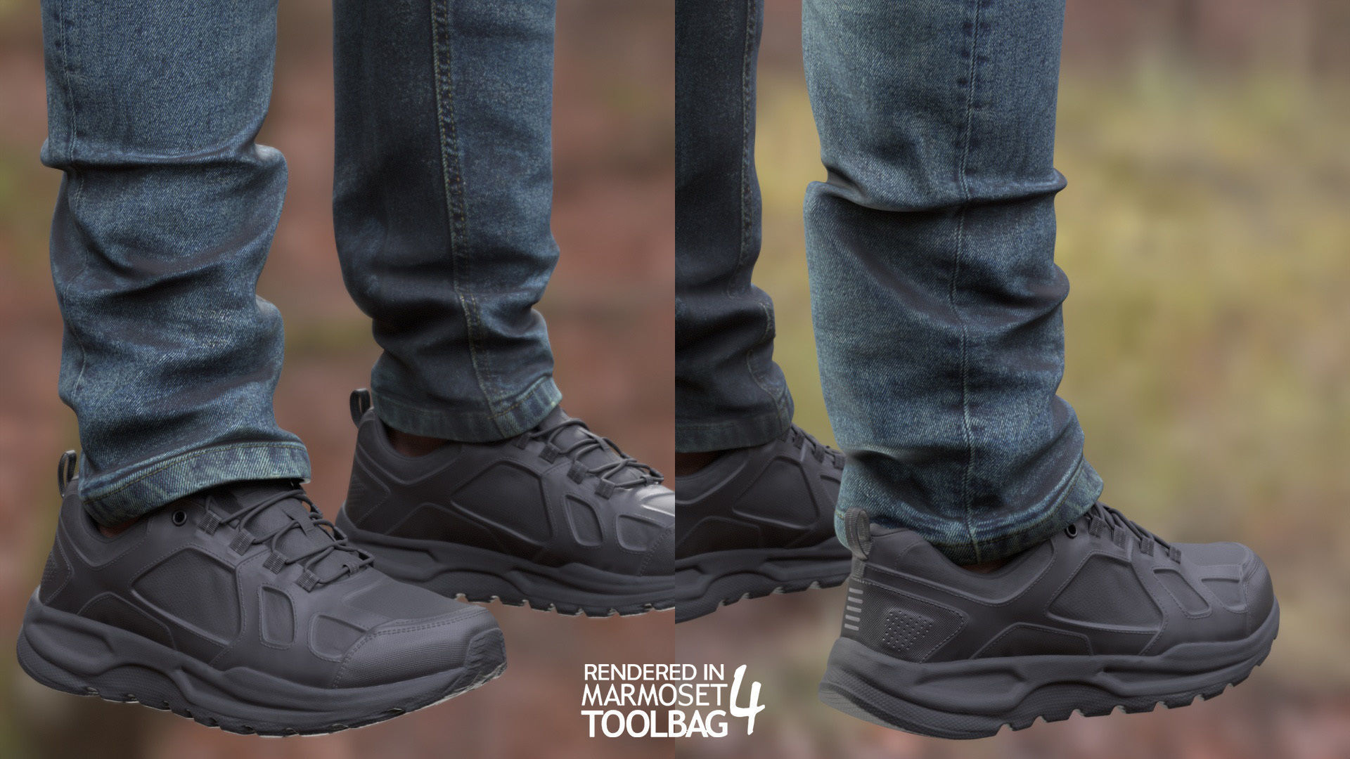 Man - Autumn Outfit 5 - Modular - Rigged Low-poly 3D model_14