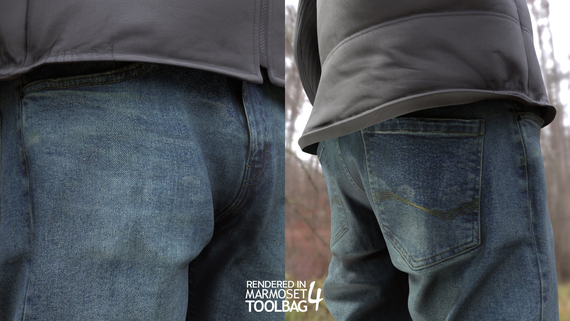 Man - Autumn Outfit 5 - Modular - Rigged Low-poly 3D model_12