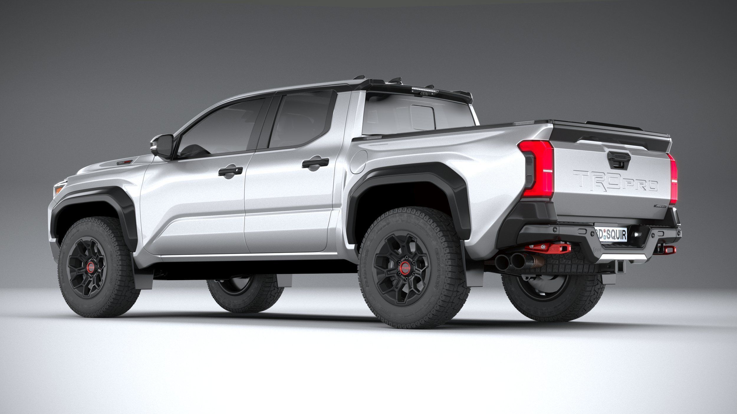 Toyota Tacoma TRD 2024 3D model_5
