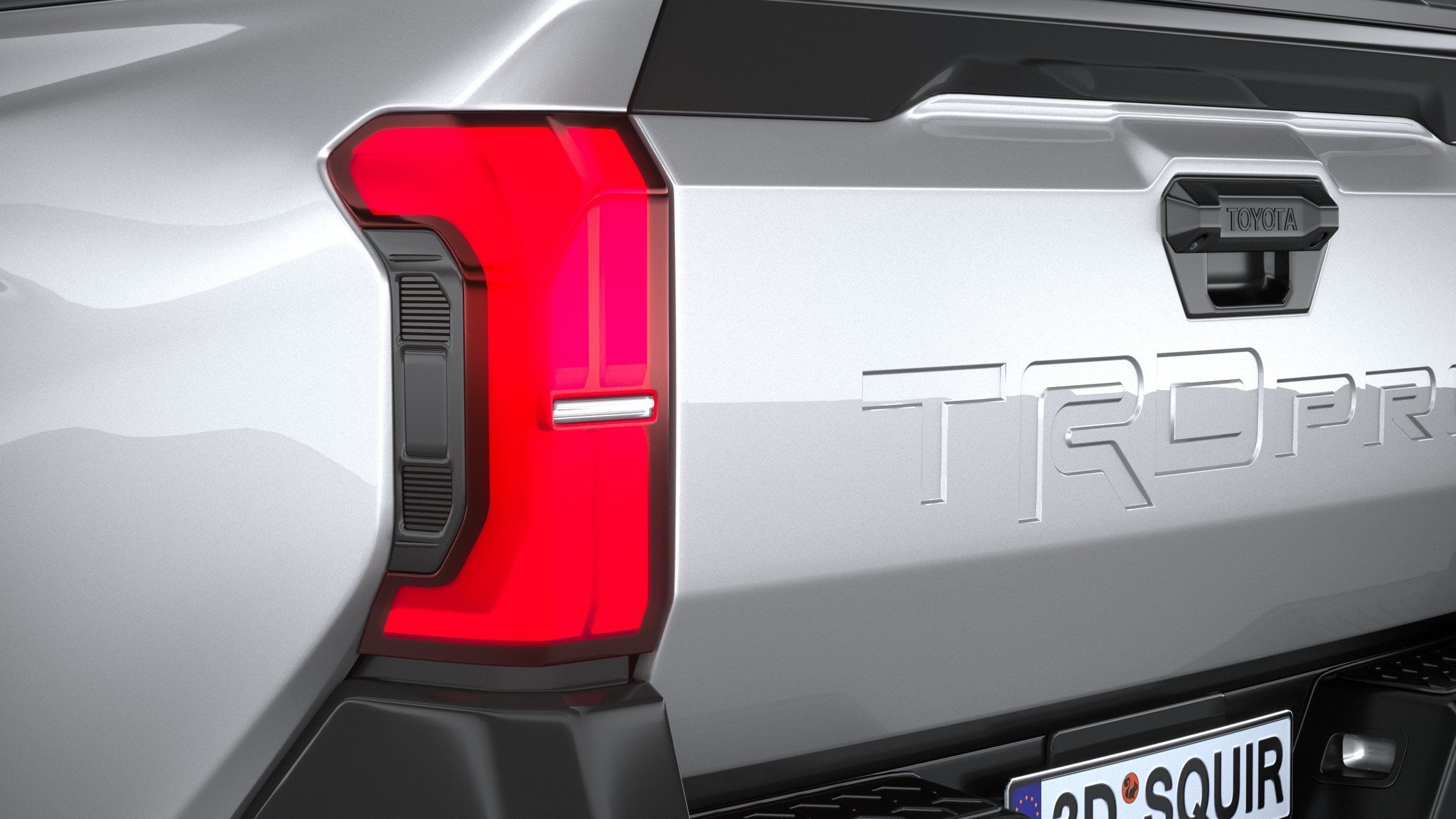 Toyota Tacoma TRD 2024 3D model_15
