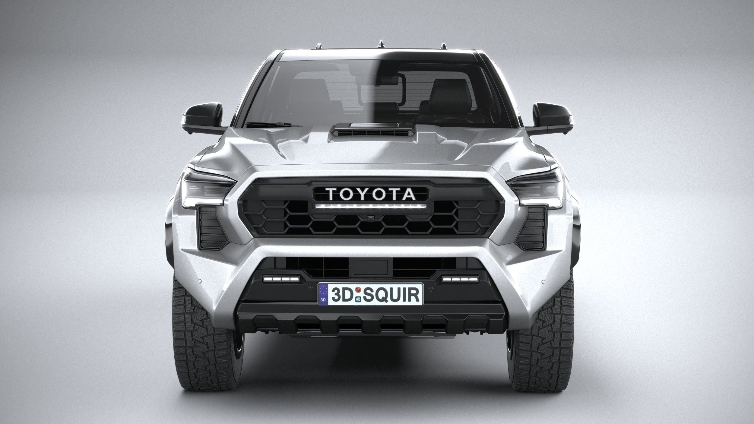 Toyota Tacoma TRD 2024 3D model_13