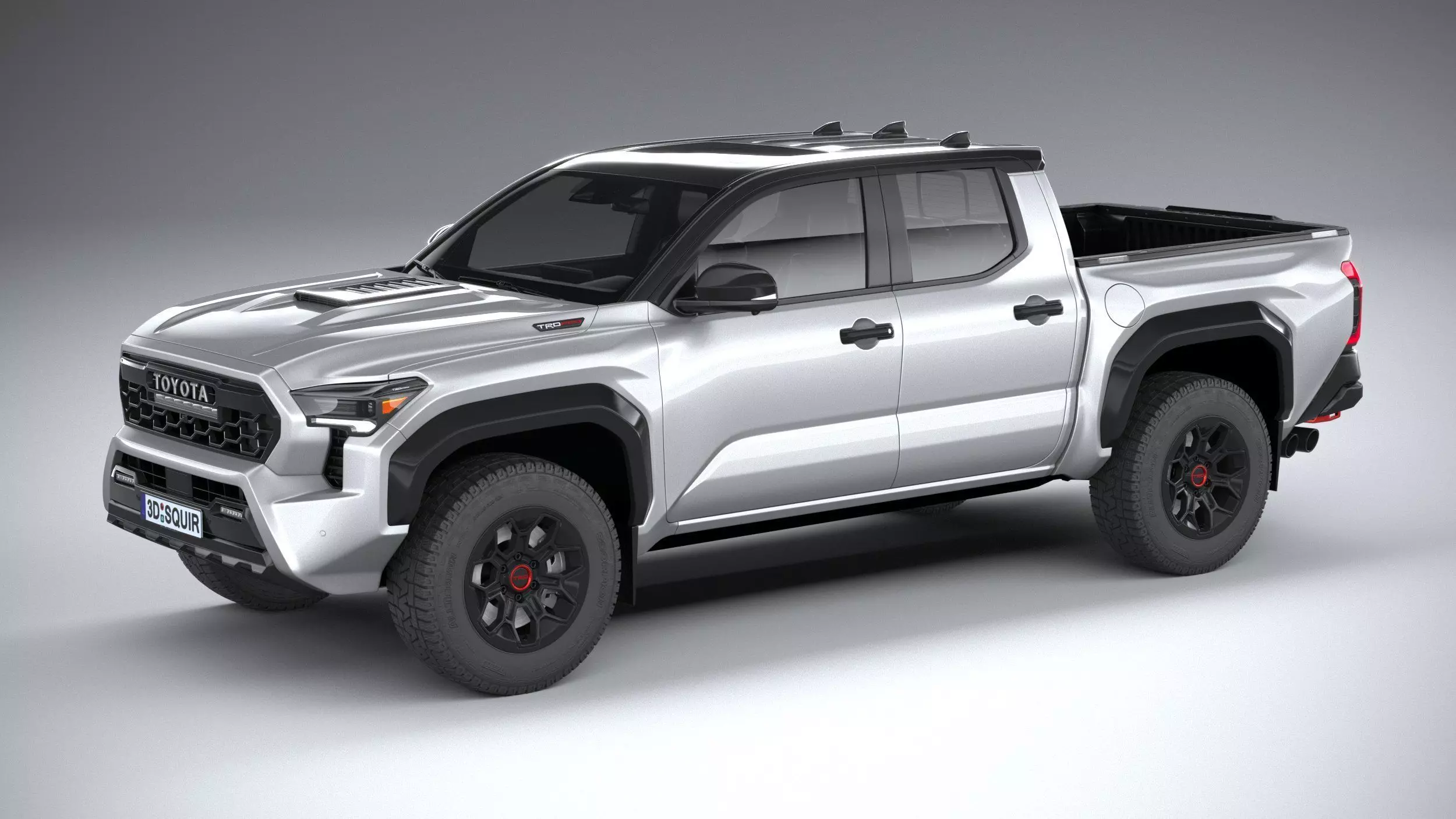 Toyota Tacoma TRD 2024 3D model_0