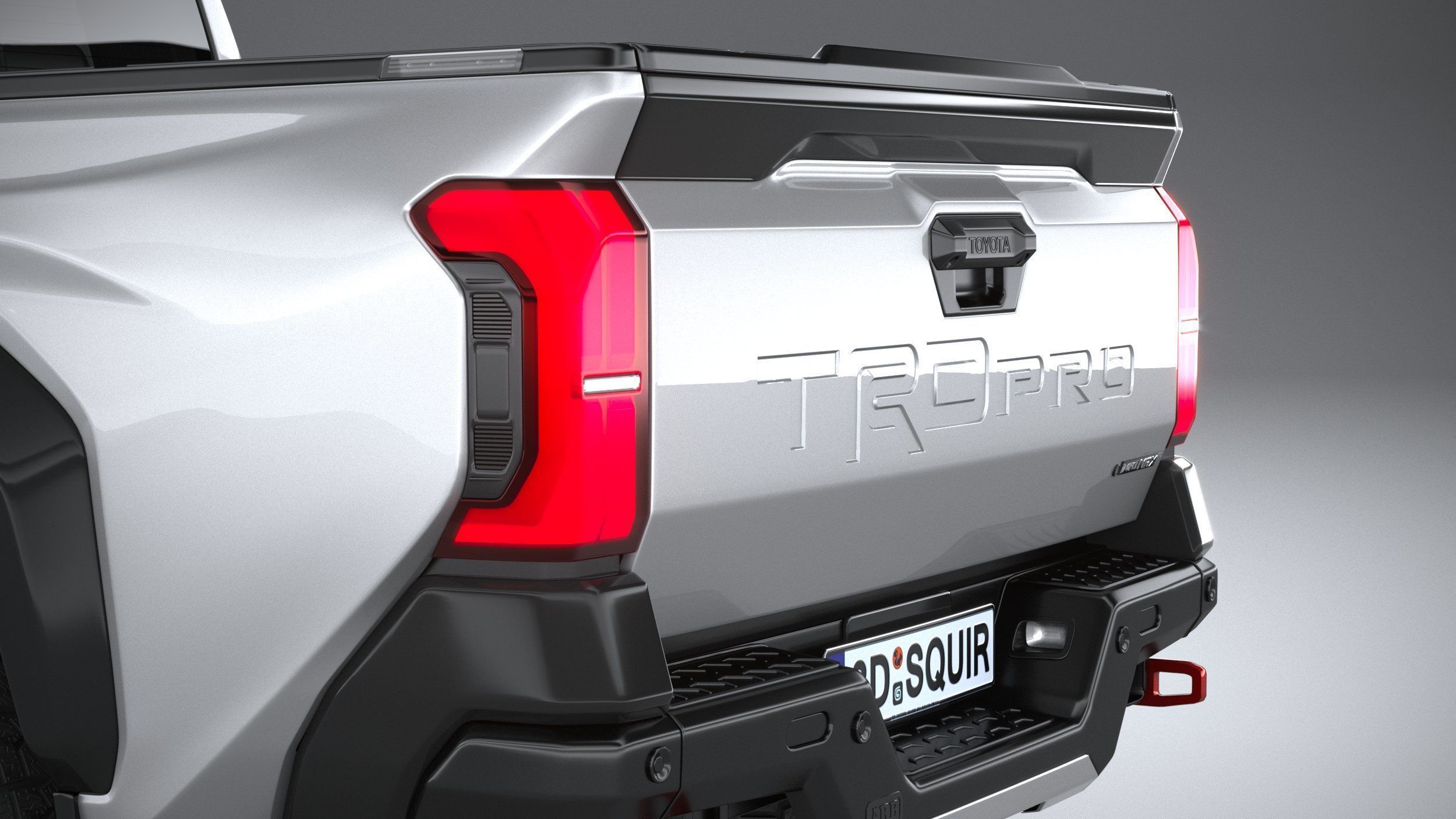 Toyota Tacoma TRD 2024 3D model_6
