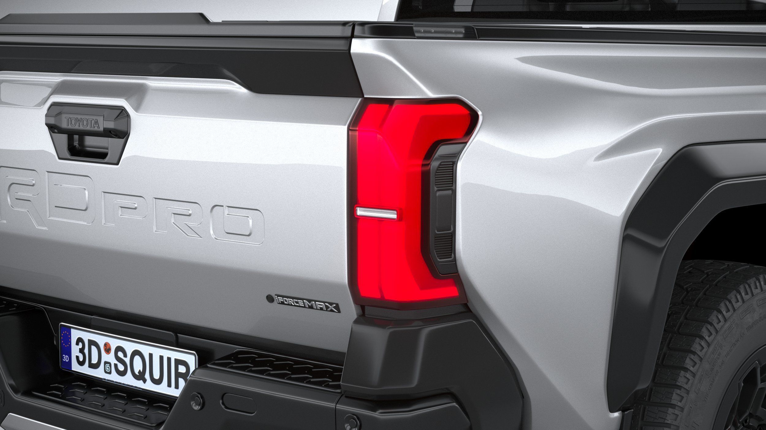 Toyota Tacoma TRD 2024 3D model_18