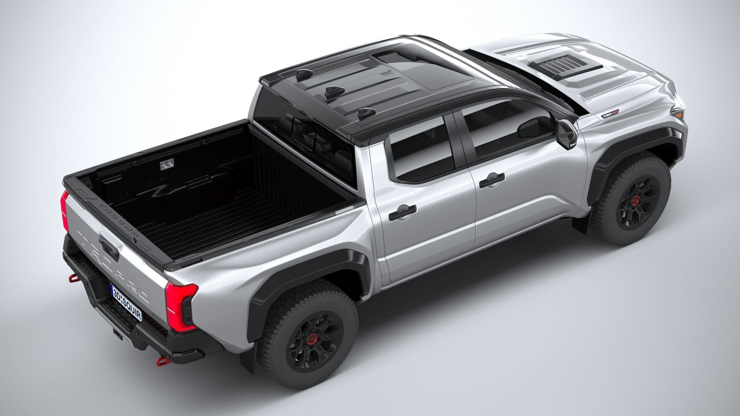 Toyota Tacoma TRD 2024 3D model_10