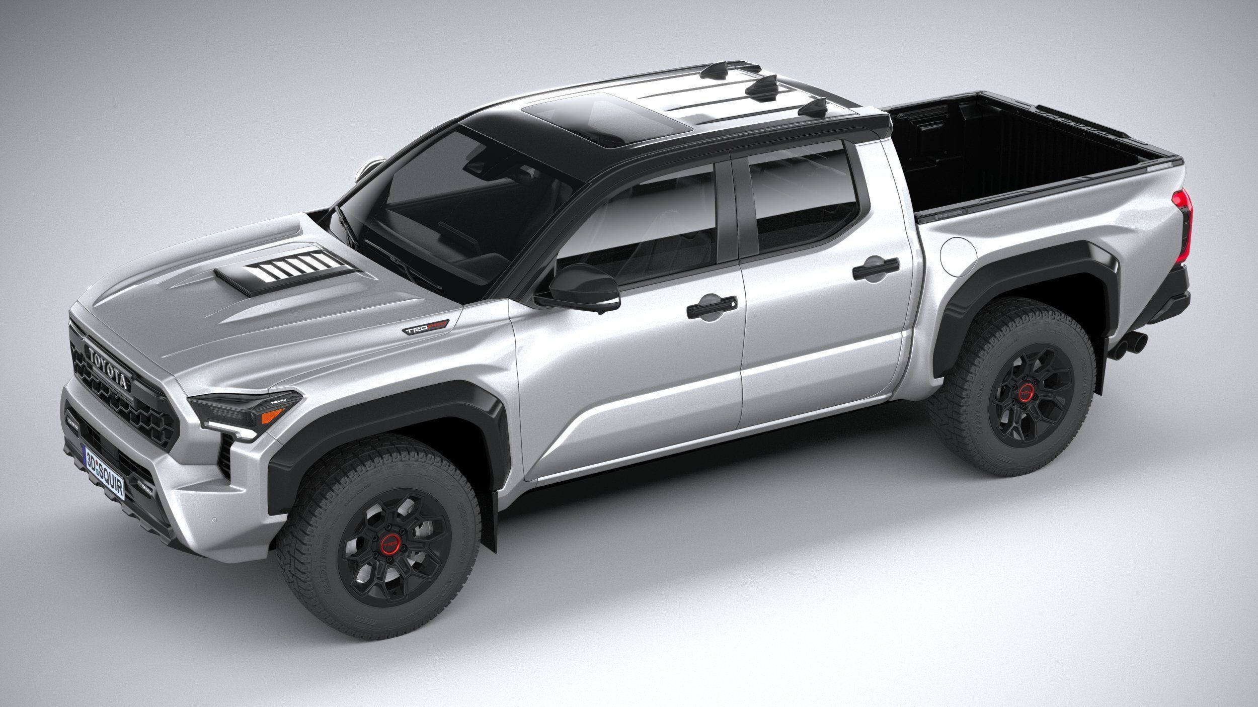 Toyota Tacoma TRD 2024 3D model_7