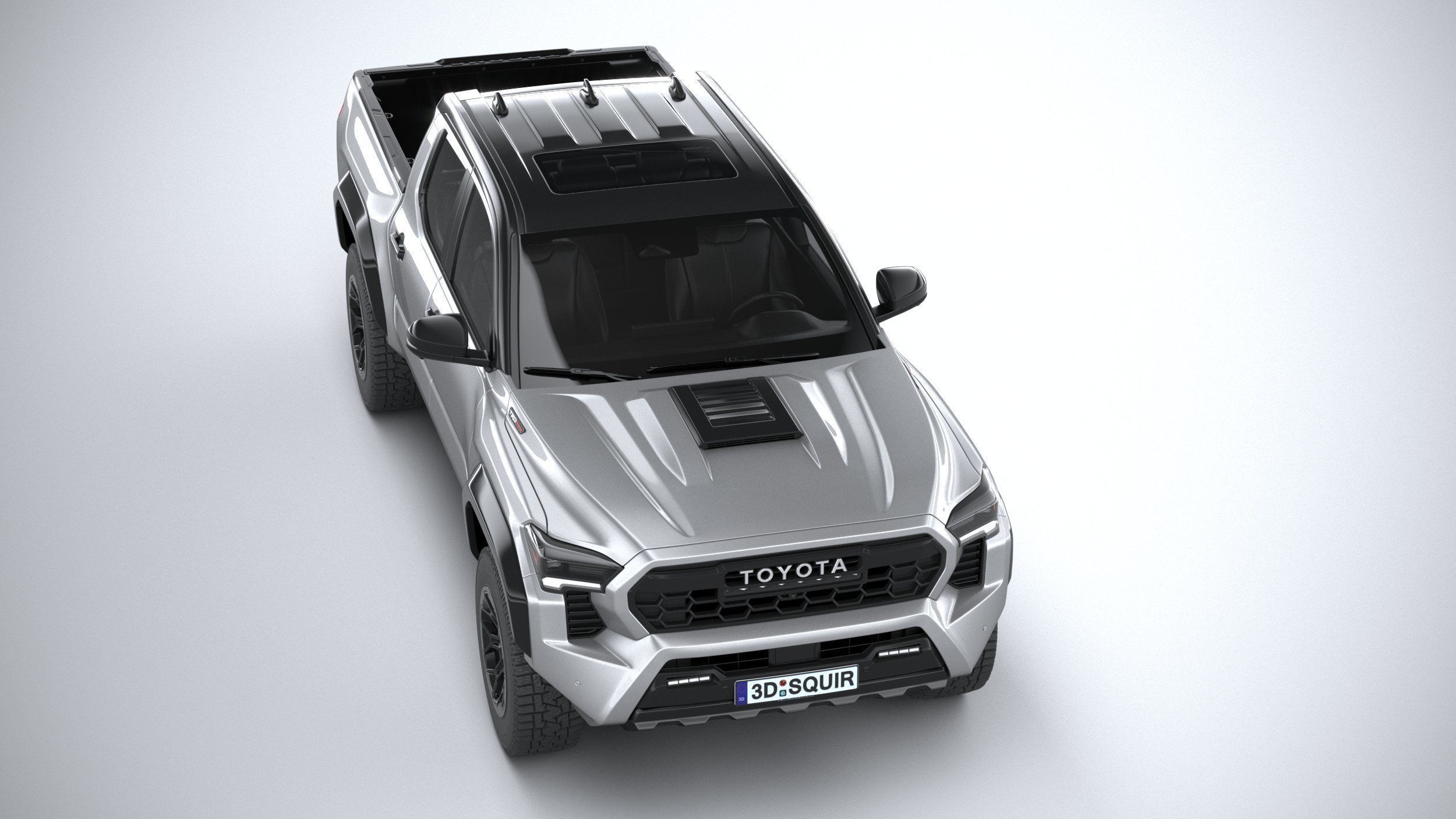 Toyota Tacoma TRD 2024 3D model_12