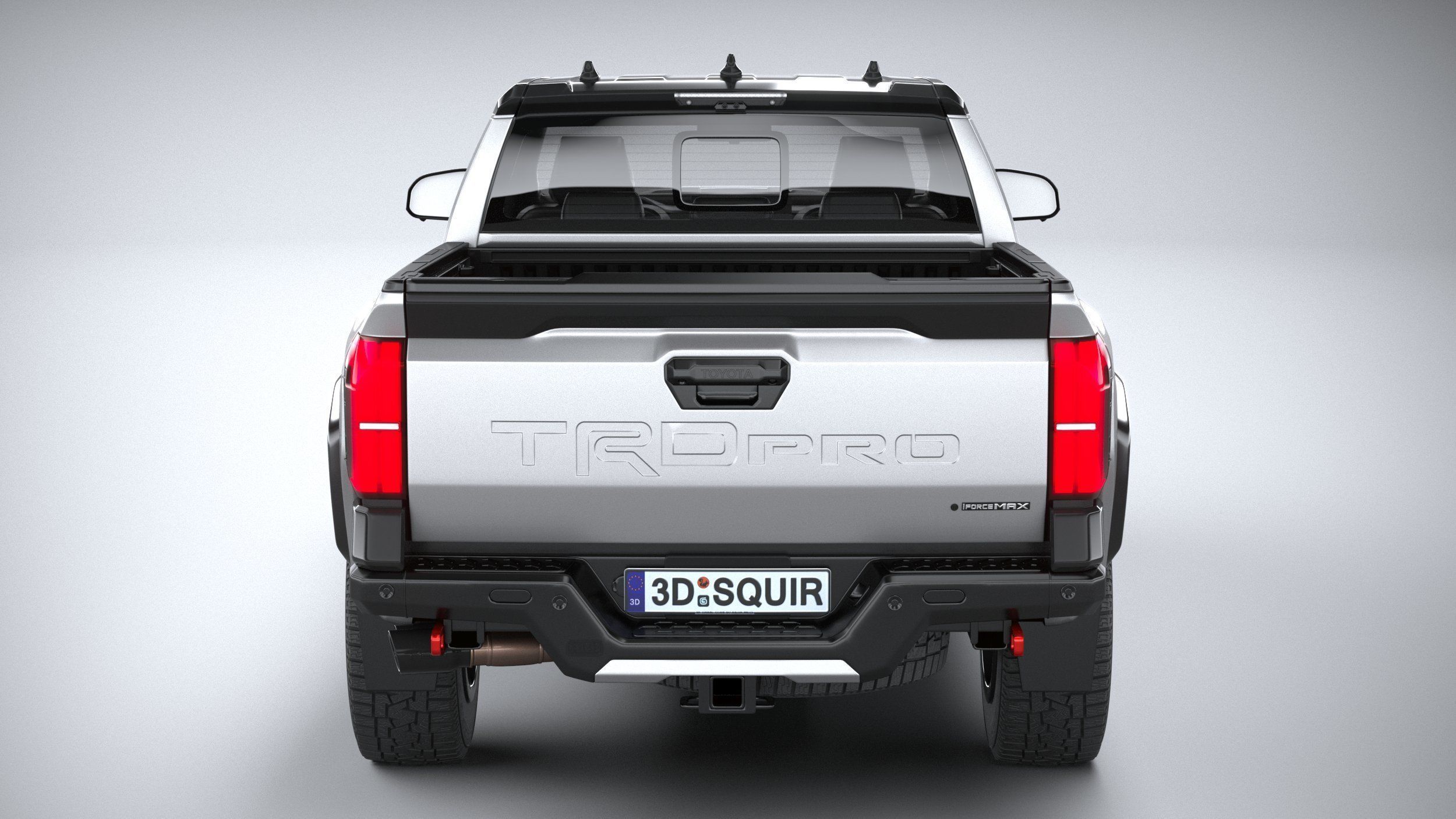 Toyota Tacoma TRD 2024 3D model_4