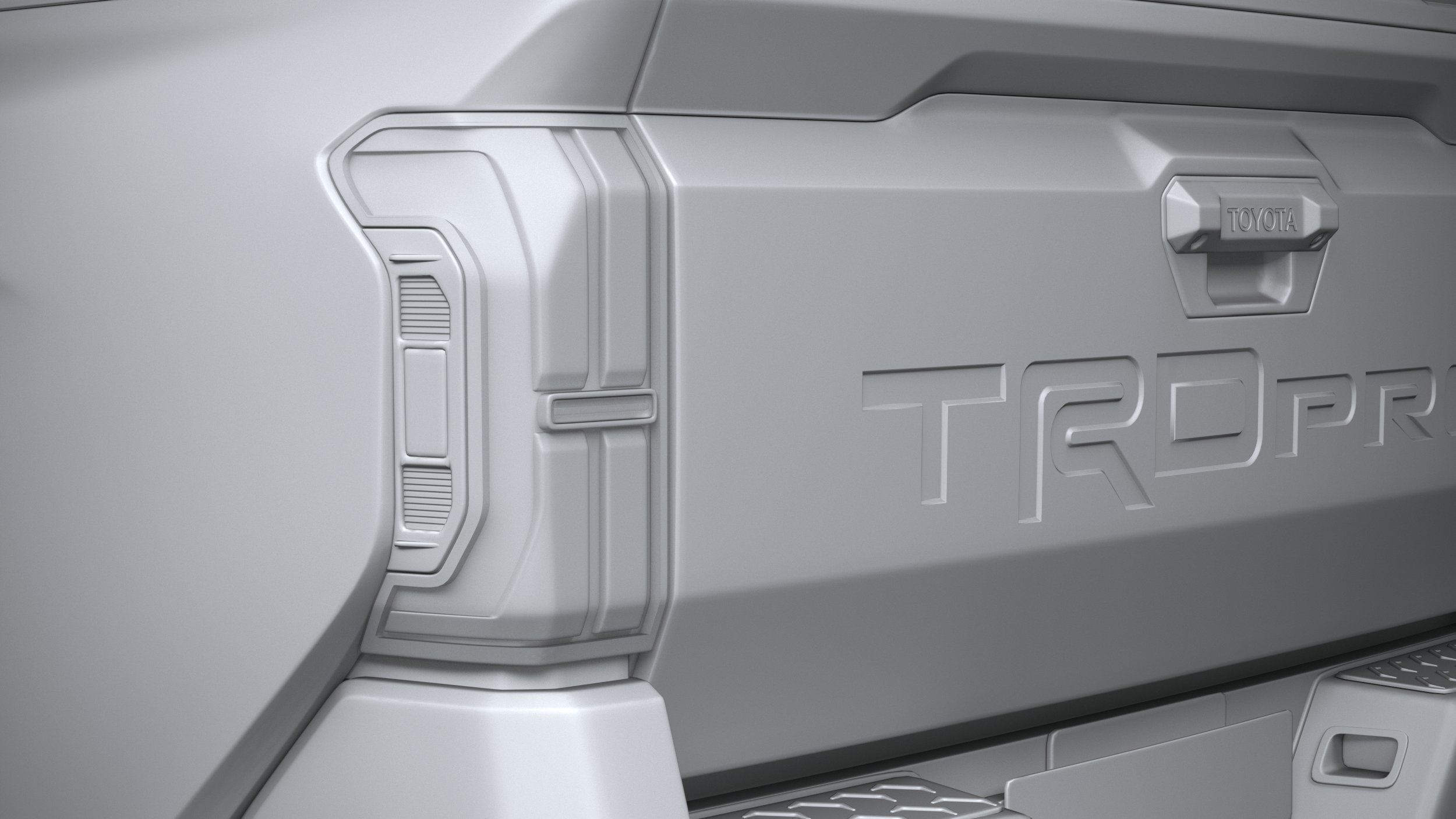 Toyota Tacoma TRD 2024 3D model_24
