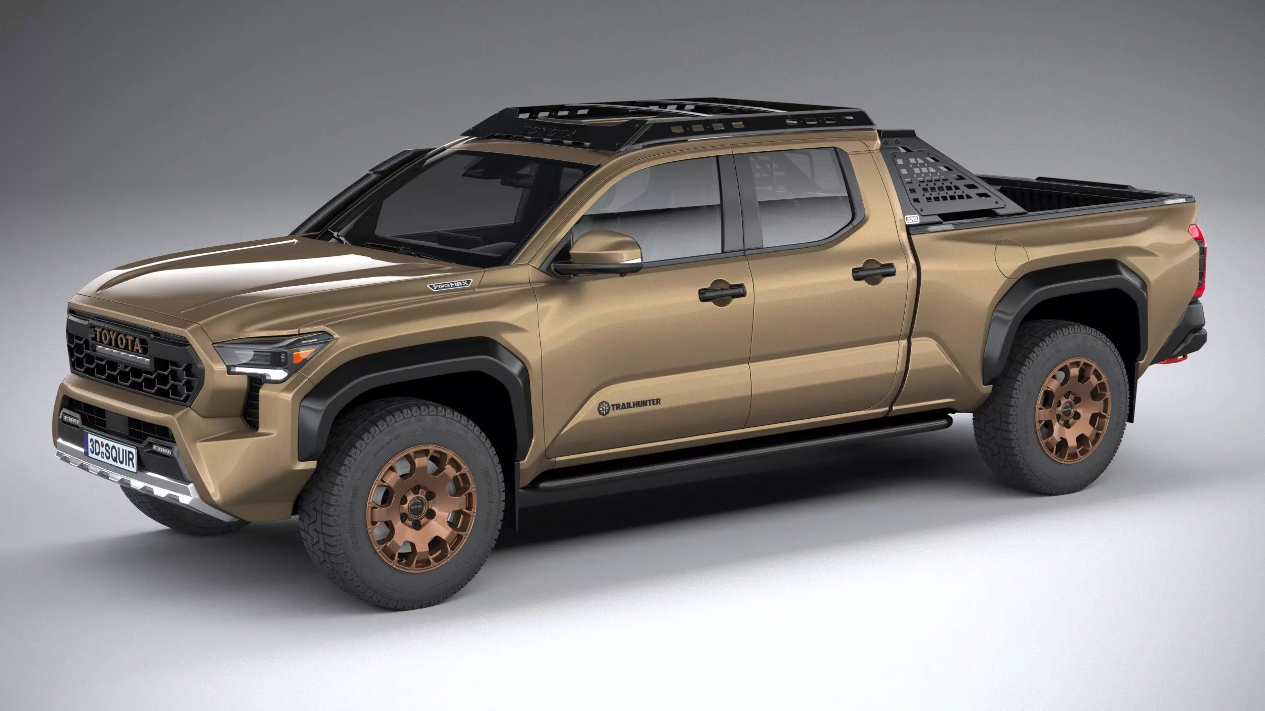Toyota Tacoma Trailhunter 2024 3D model
