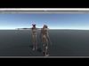 Mutant S game character Low-poly 3D model_1