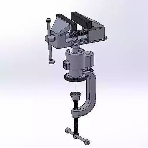 Multiangle Vise Clamp 3D print model
