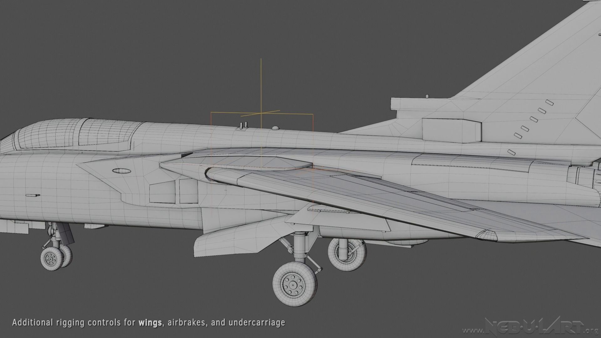 Panavia Tornado ADV F3 3D model_14