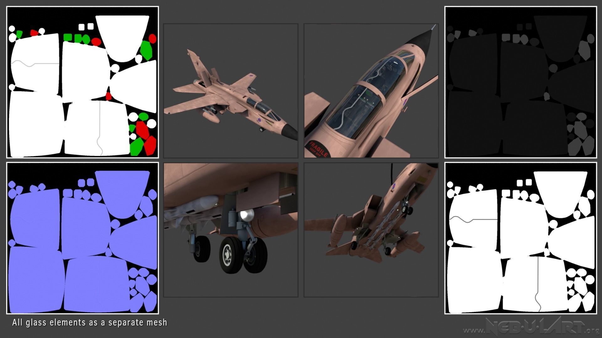 Panavia Tornado ADV F3 3D model_24
