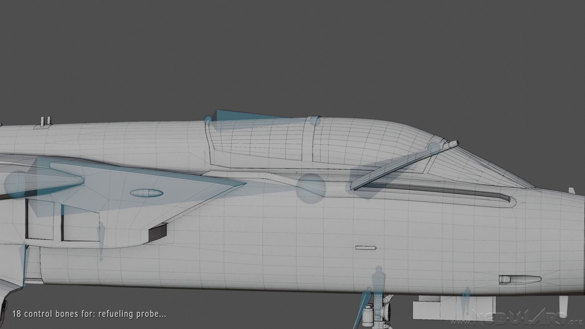 Panavia Tornado ADV F3 3D model_10