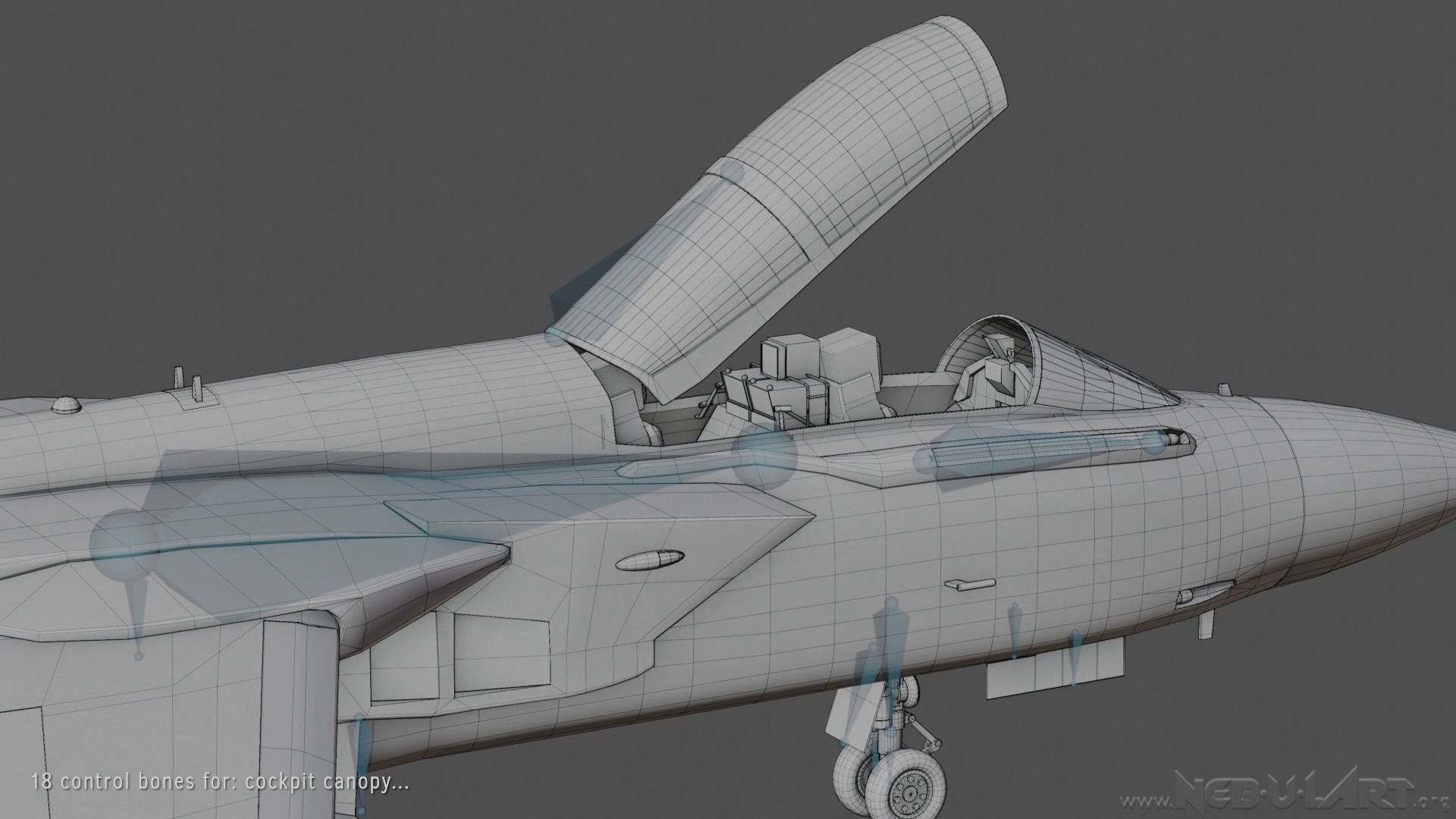 Panavia Tornado ADV F3 3D model_11