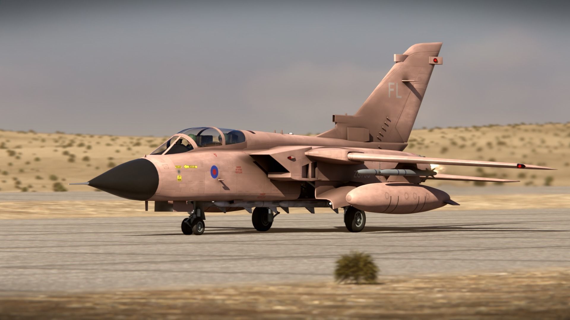 Panavia Tornado ADV F3 3D model_2