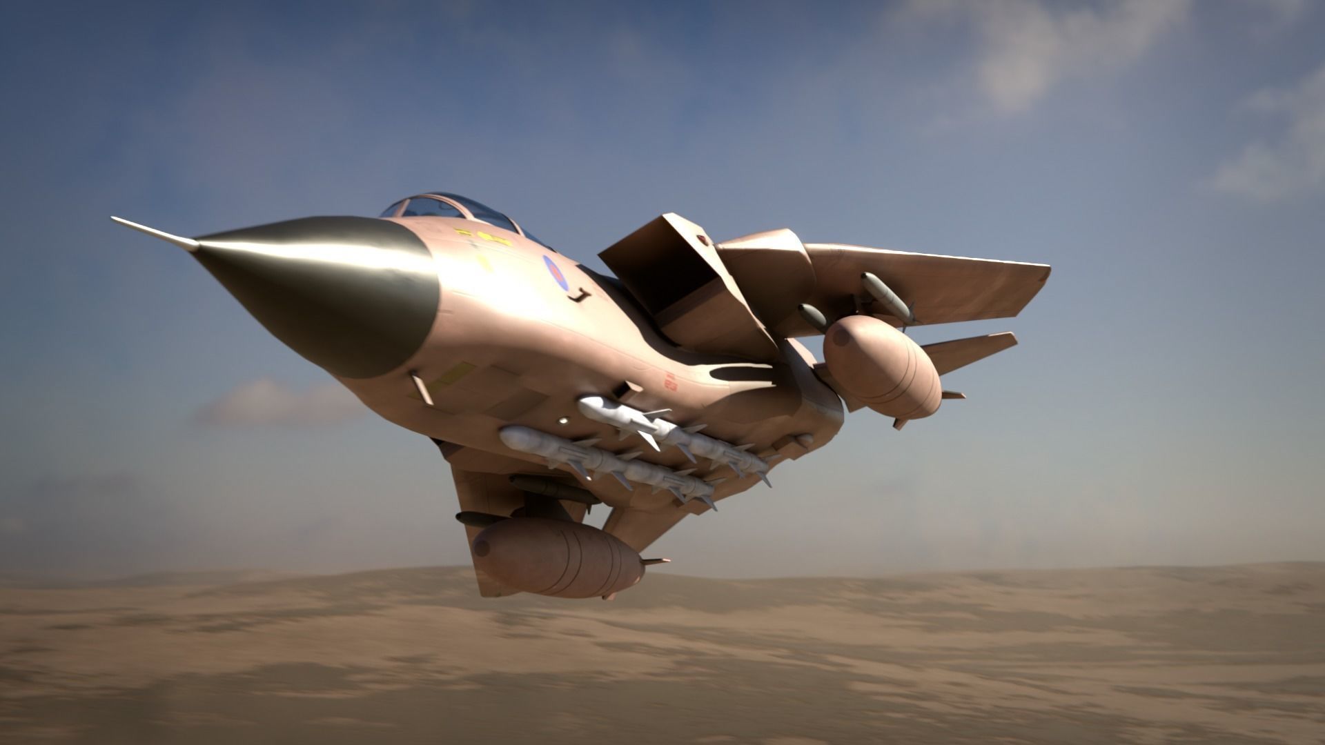 Panavia Tornado ADV F3 3D model_7