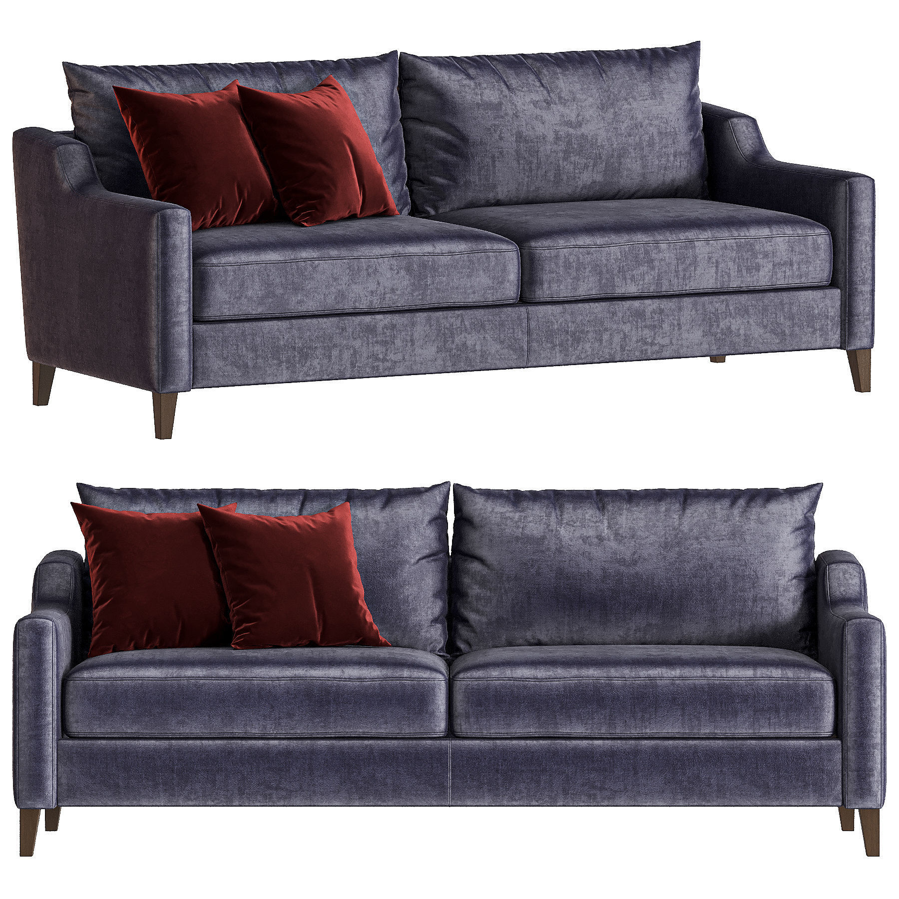 kolett sofa 3D model_1