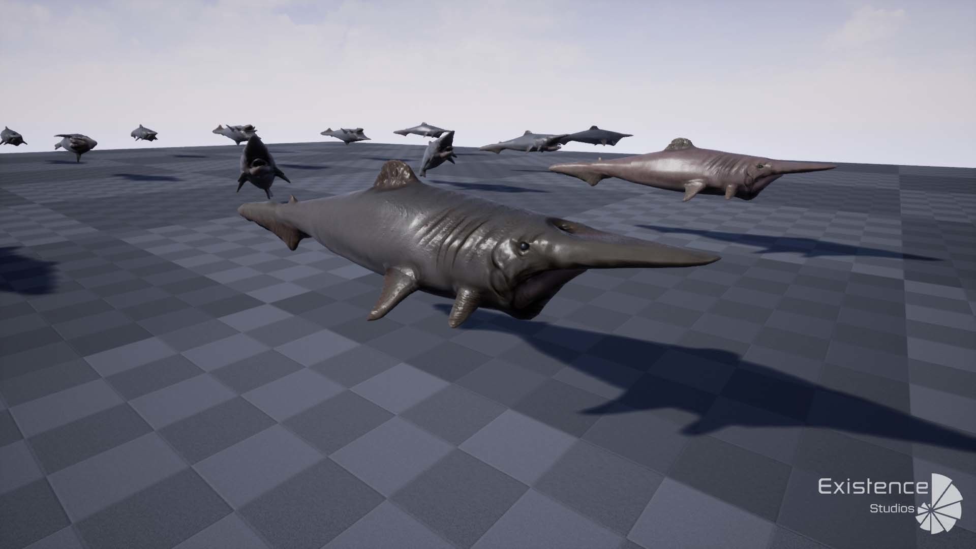 The Shark Goblin - fish - Ocean predator - Fish 3d model 9 Low-poly 3D model_19