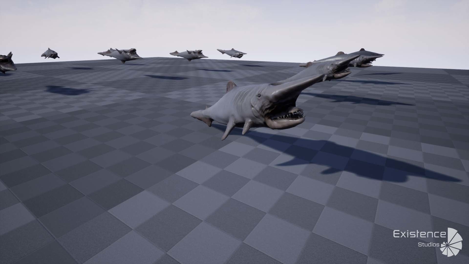 The Shark Goblin - fish - Ocean predator - Fish 3d model 9 Low-poly 3D model_23