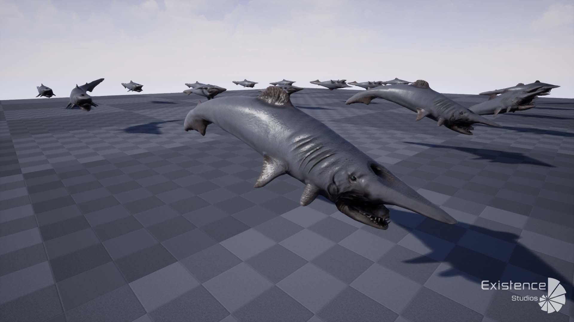 The Shark Goblin - fish - Ocean predator - Fish 3d model 9 Low-poly 3D model_24