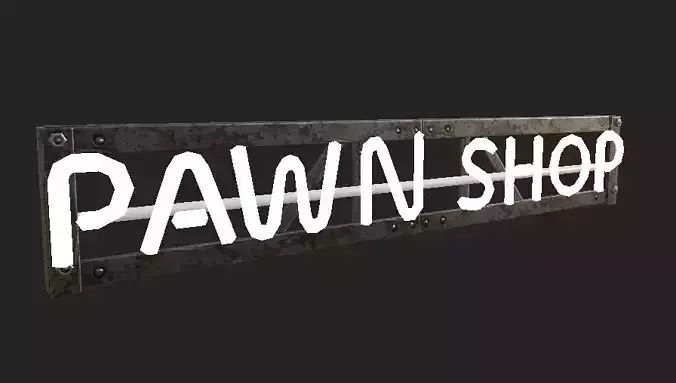 Generic Pawnshop Sign