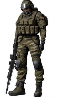 32 Military Characters Texture_62