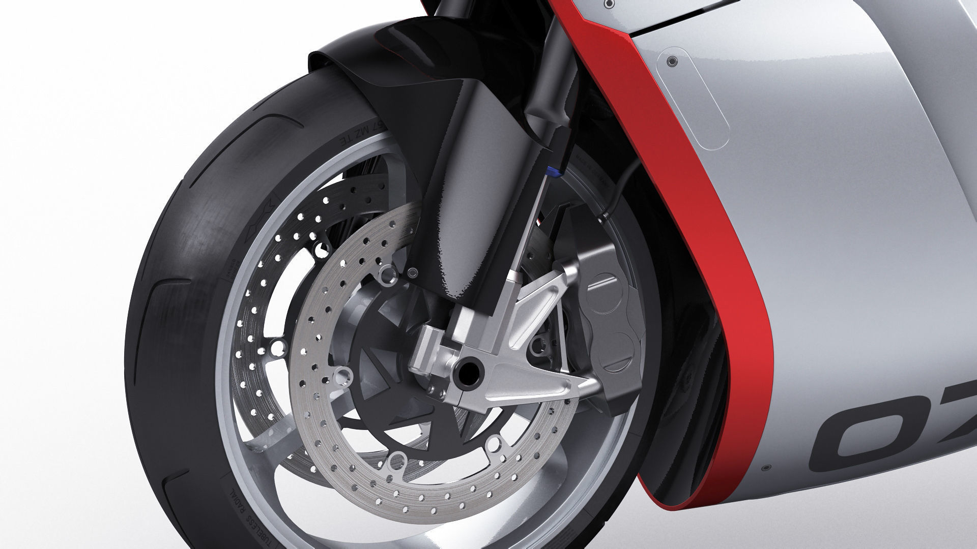 Concept Motorcycle Mono Racr 3D model_9