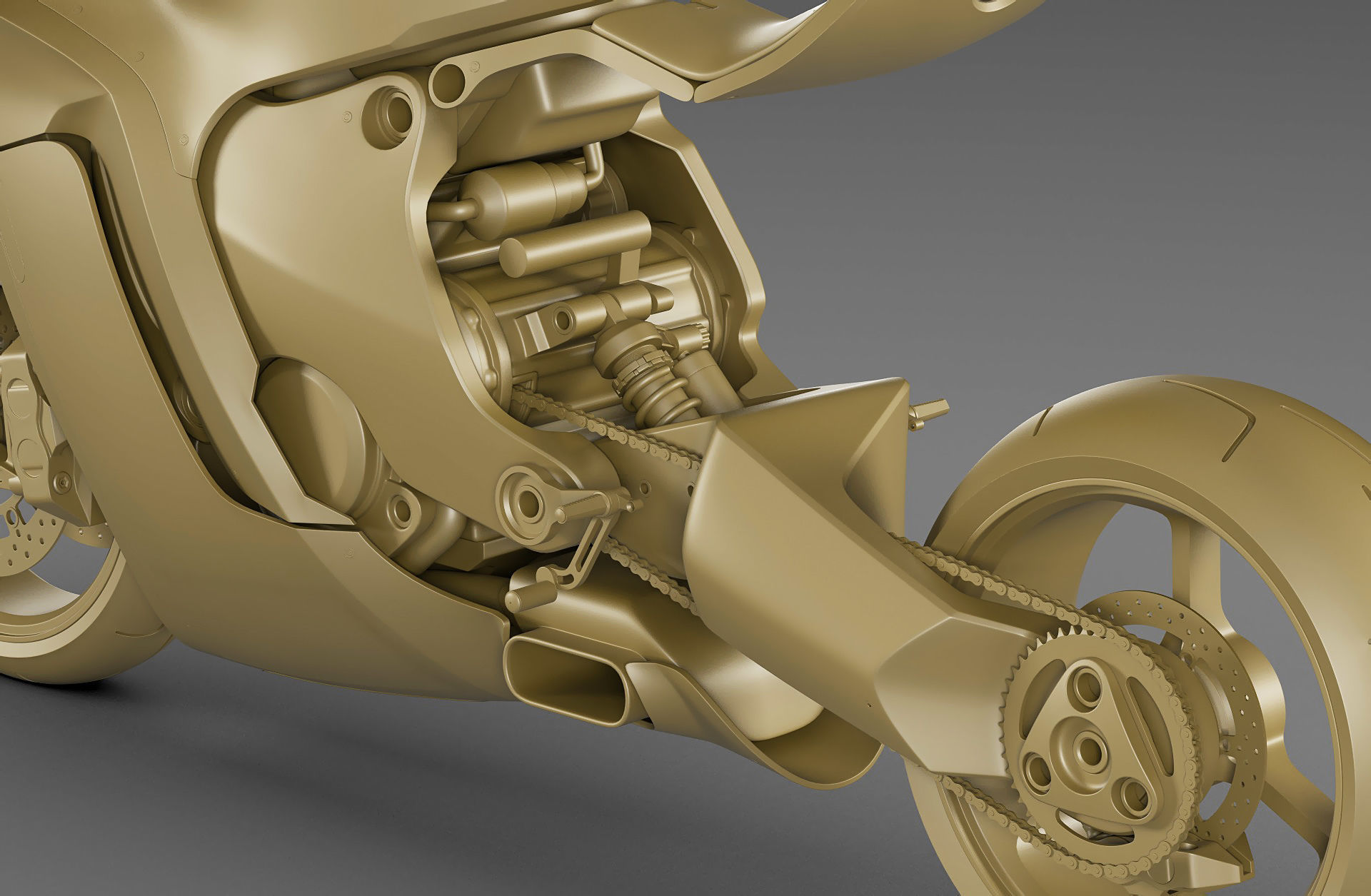 Concept Motorcycle Mono Racr 3D model_29