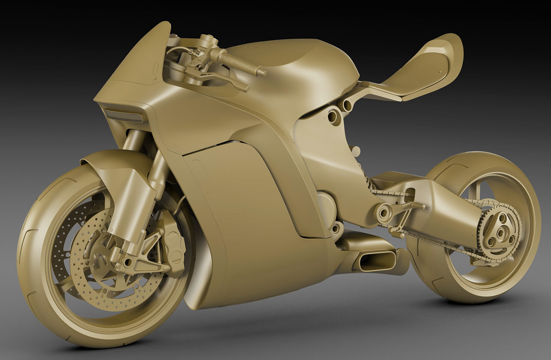 Concept Motorcycle Mono Racr 3D model_24