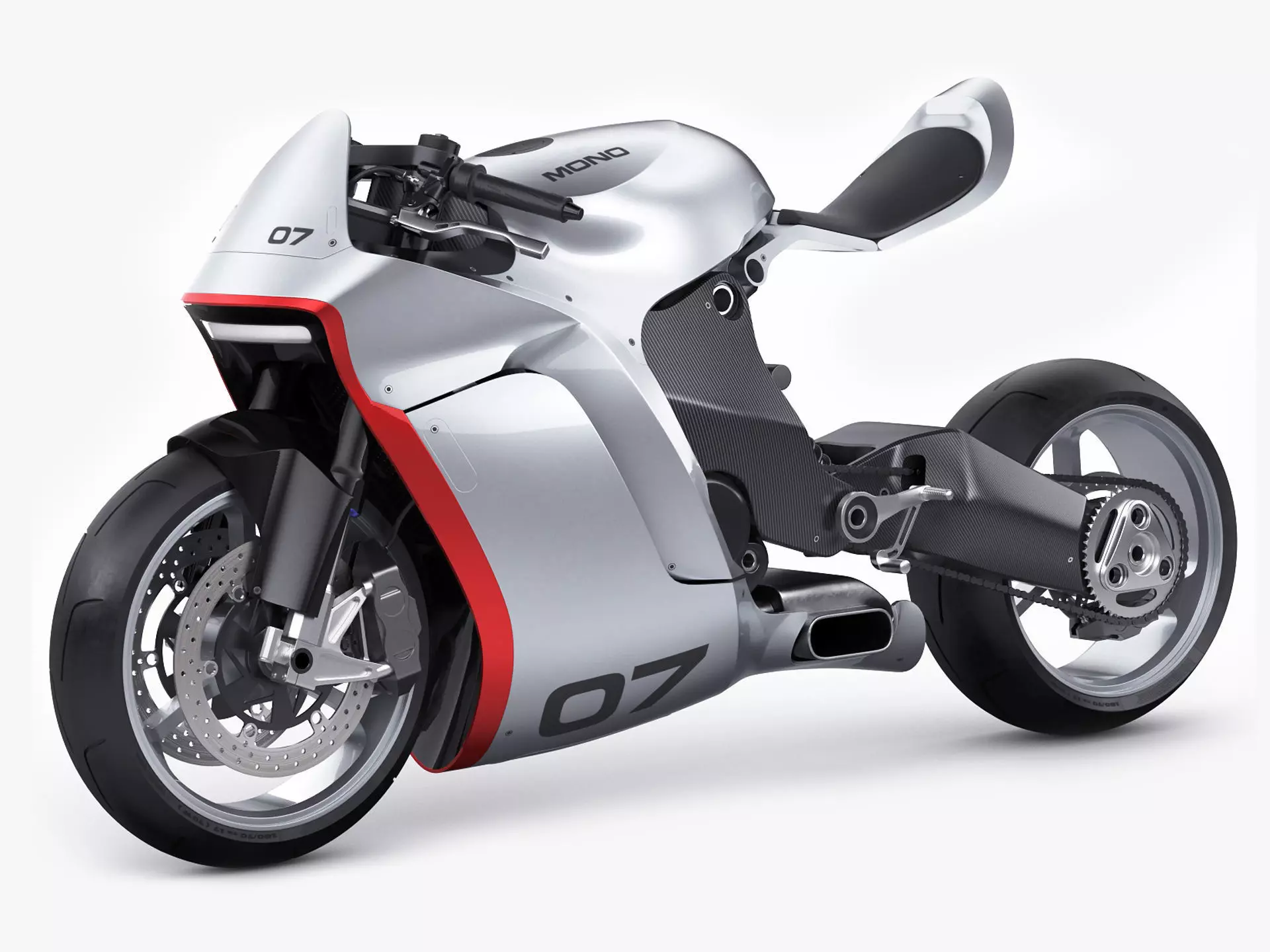 Concept Motorcycle Mono Racr 3D model_0
