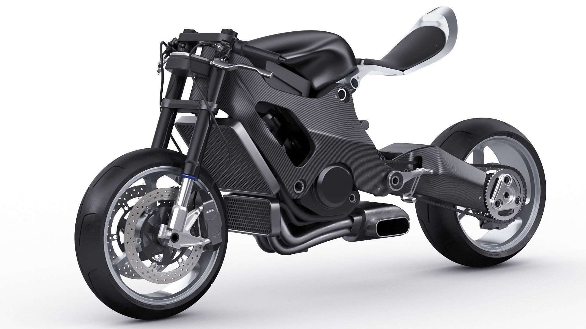 Concept Motorcycle Mono Racr 3D model_2