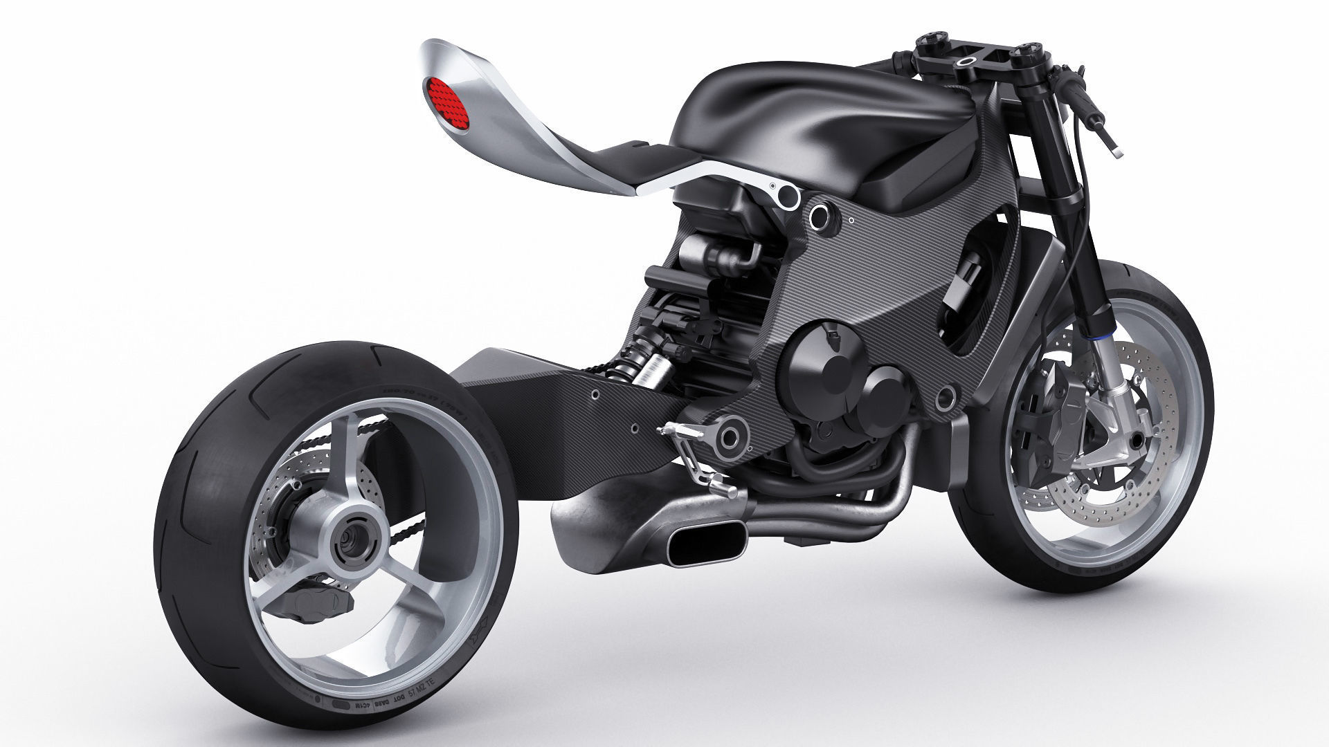 Concept Motorcycle Mono Racr 3D model_4