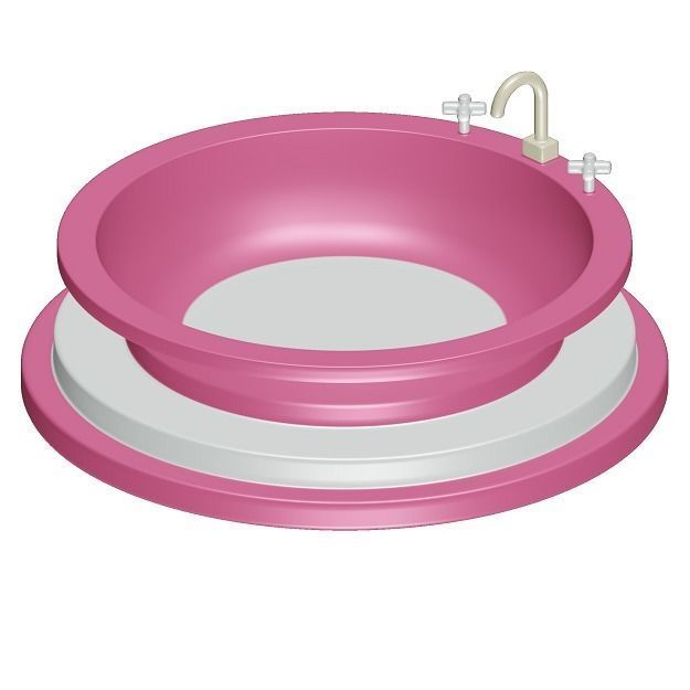 Kids Bath Tub Toy 3D model_1