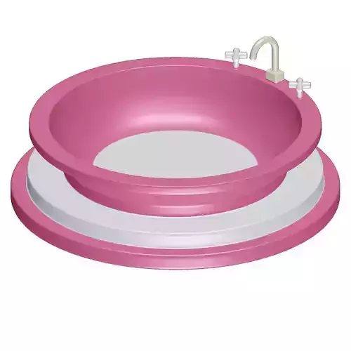 Kids Bath Tub Toy 3D model