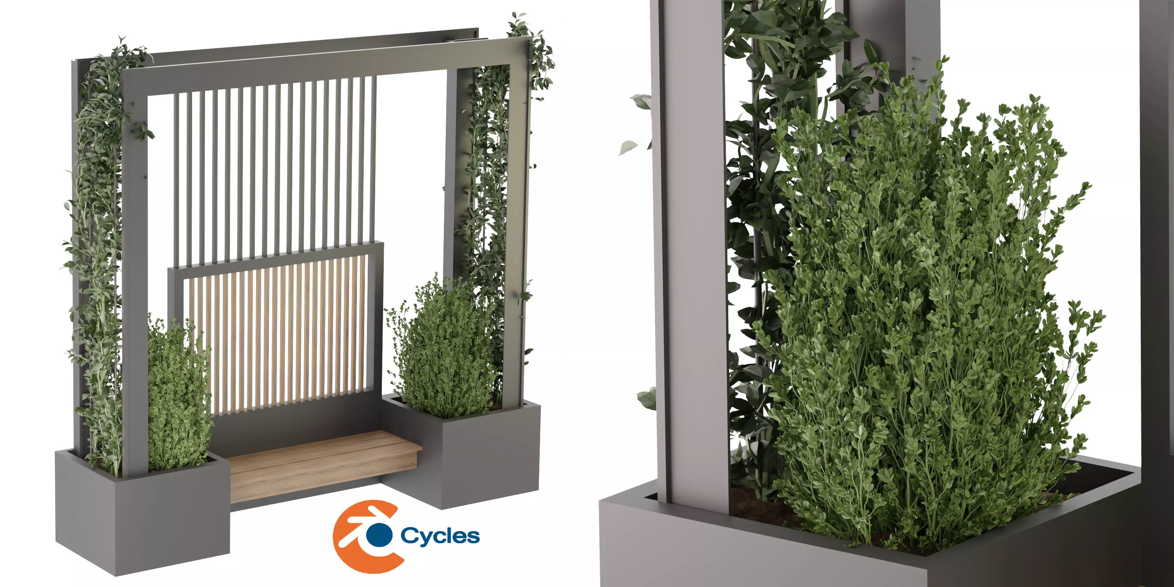 Collection plant vol 211 - blender model  3D model_0