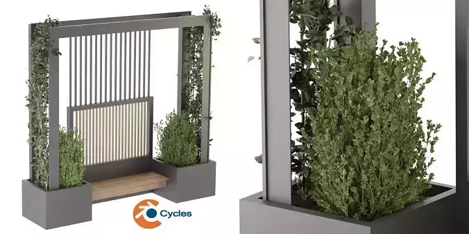 Collection plant vol 211 - blender model 