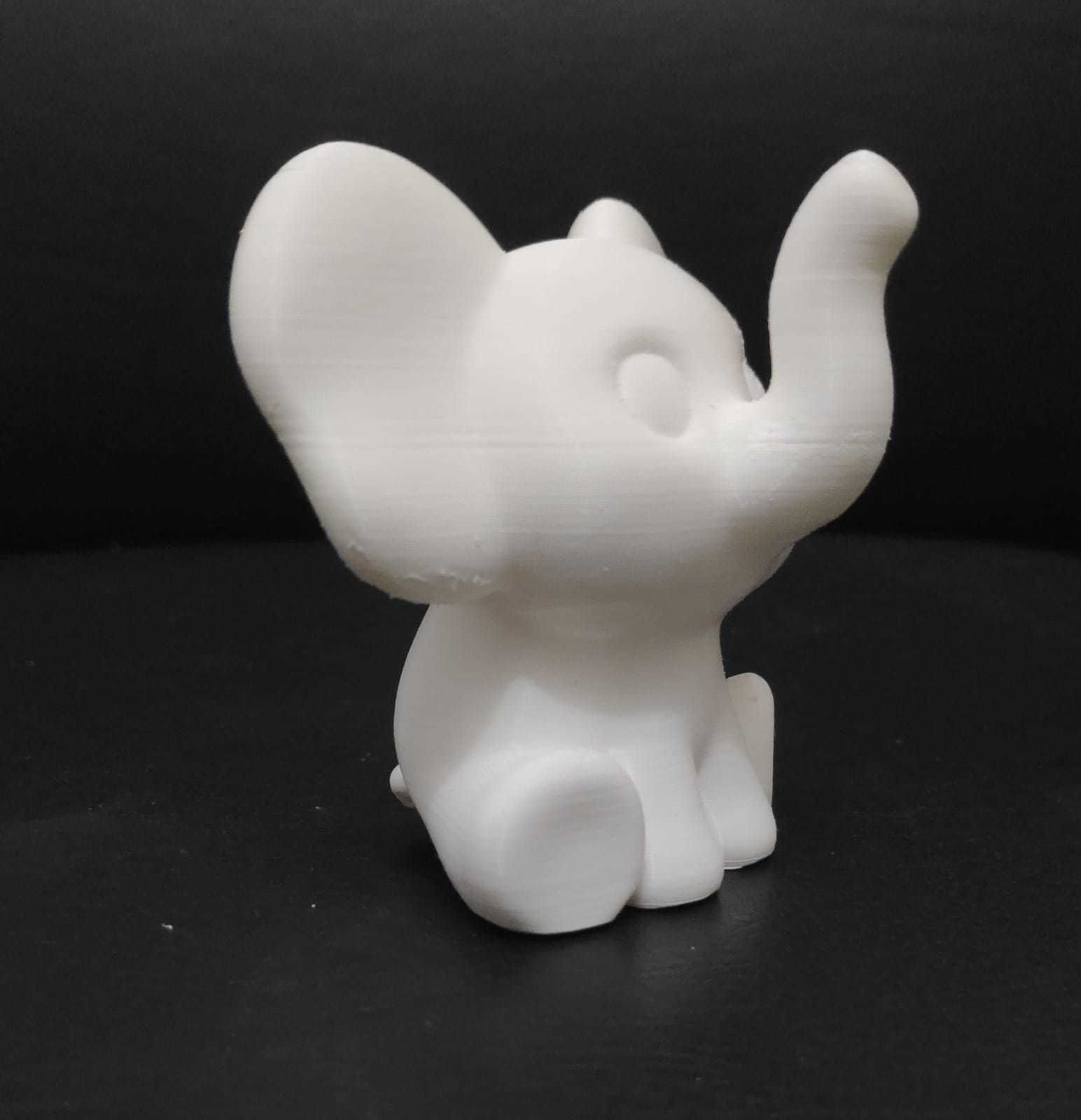 Elephant Ring Holder 3D print model_12