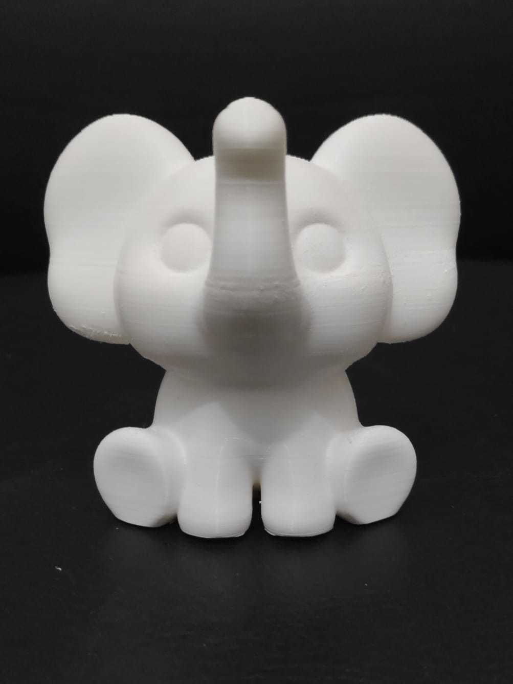 Elephant Ring Holder 3D print model_5