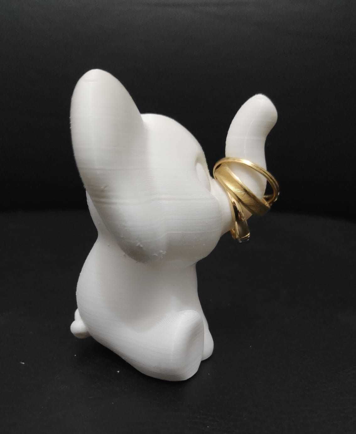 Elephant Ring Holder 3D print model_17