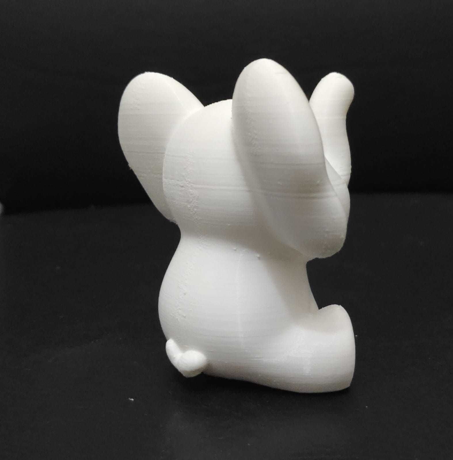 Elephant Ring Holder 3D print model_10
