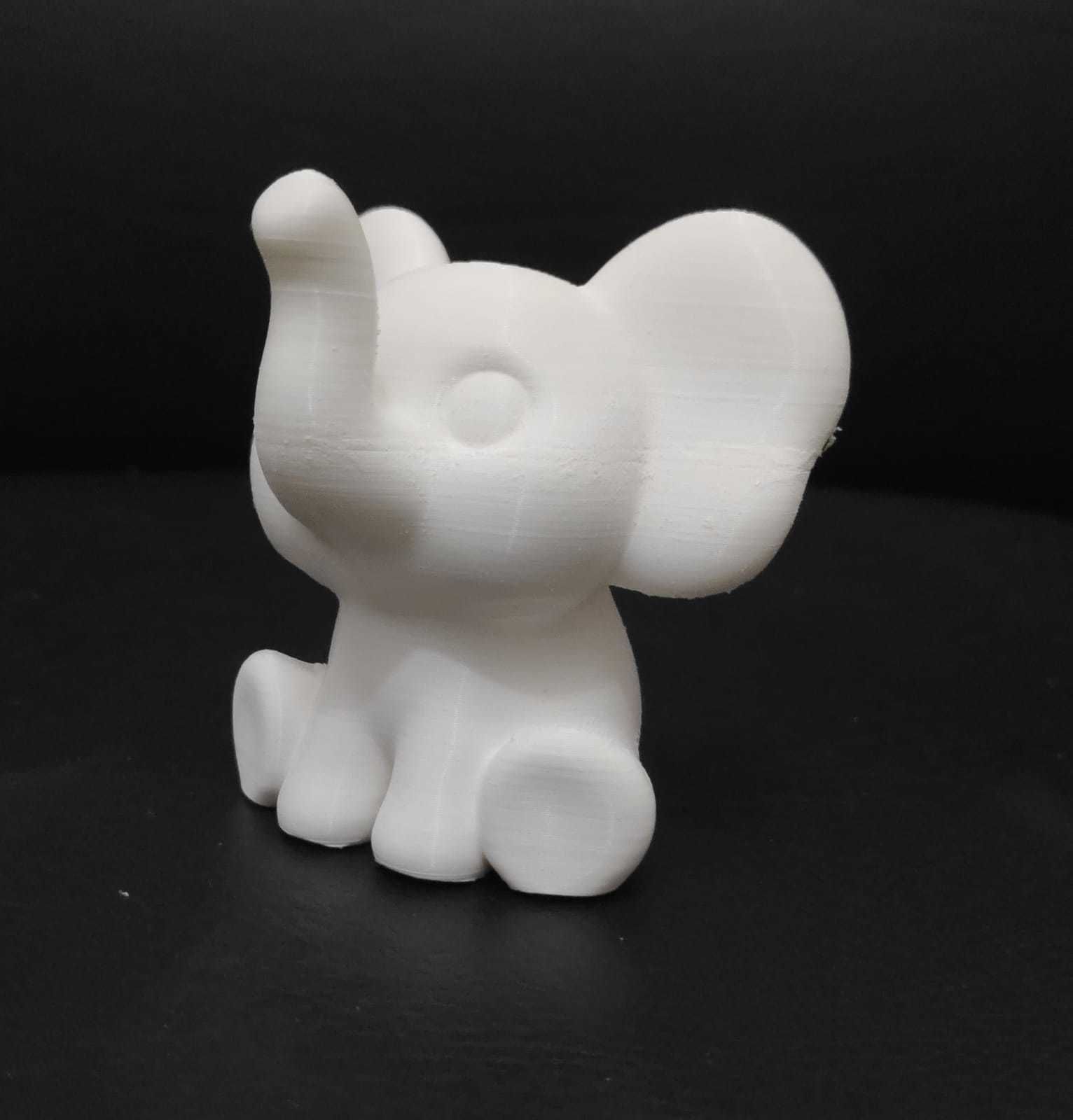 Elephant Ring Holder 3D print model_6