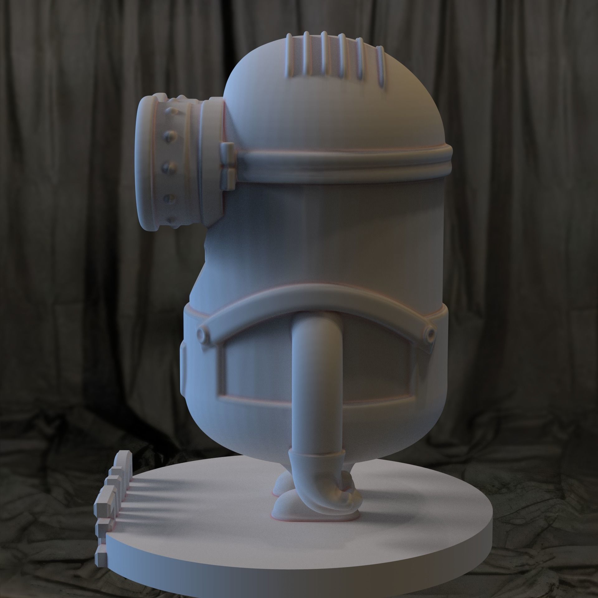 3D Printable Minion DAVE 3D print model_5