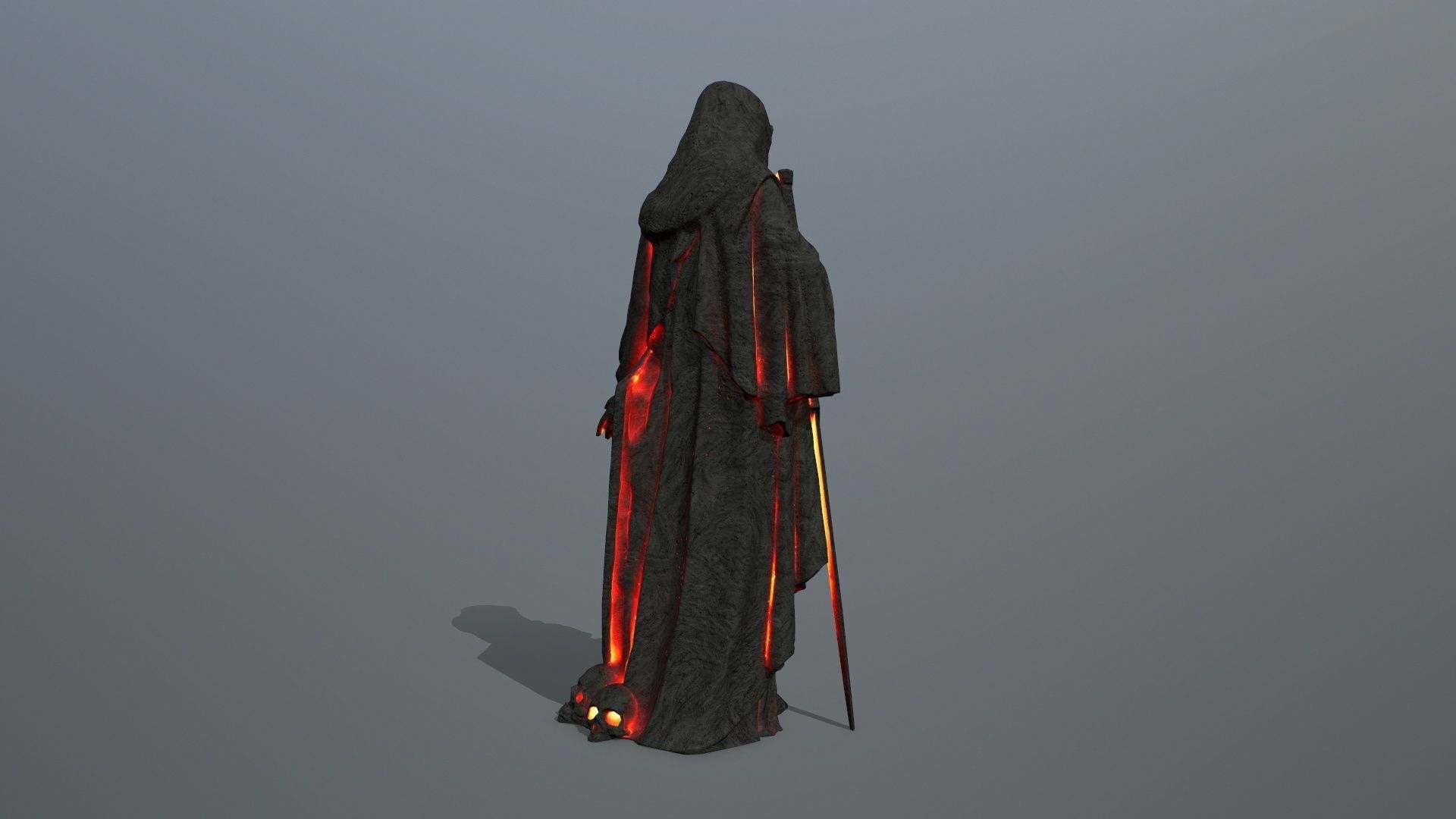 statue    Low-poly 3D model_4