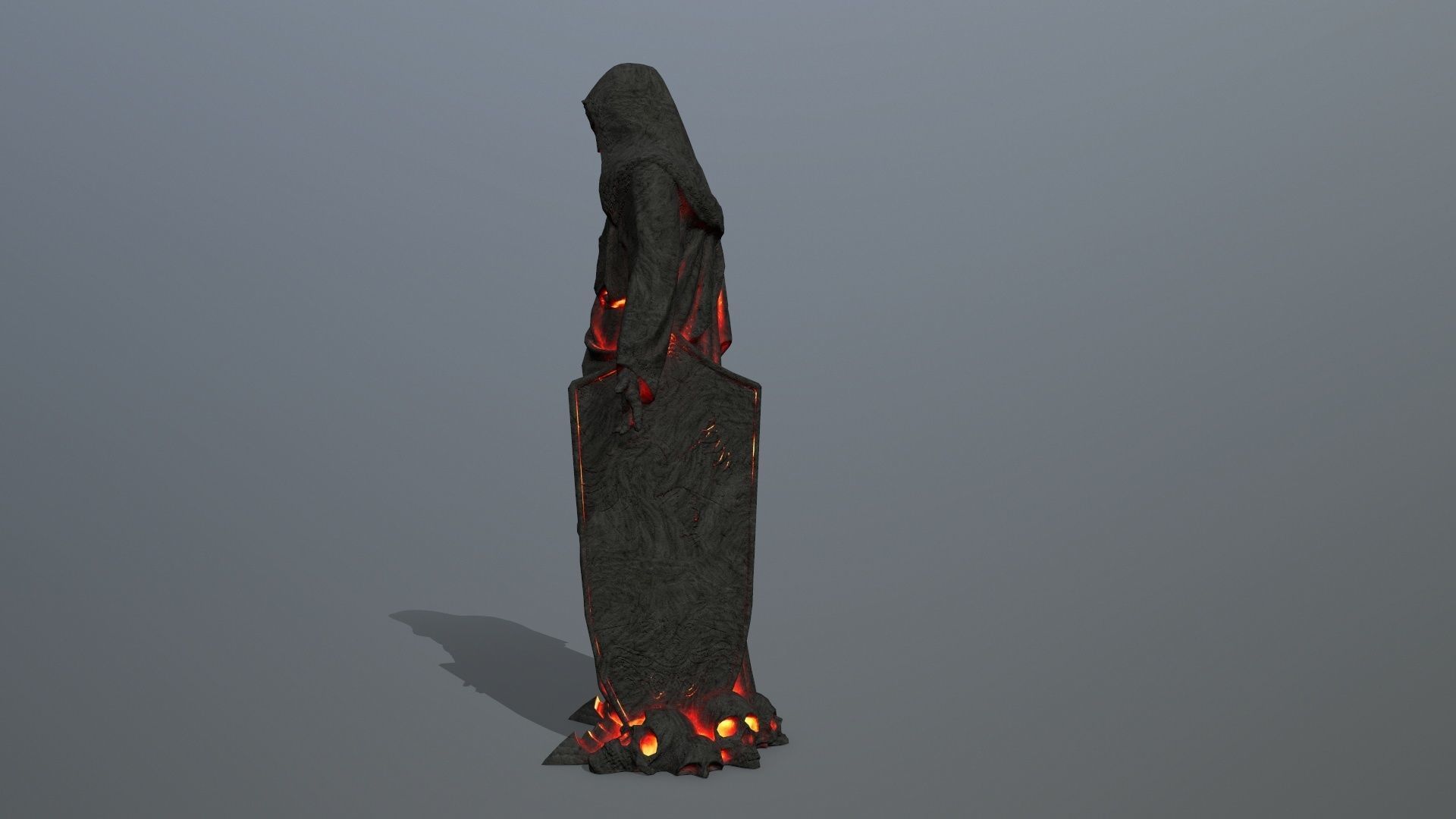 statue    Low-poly 3D model_6