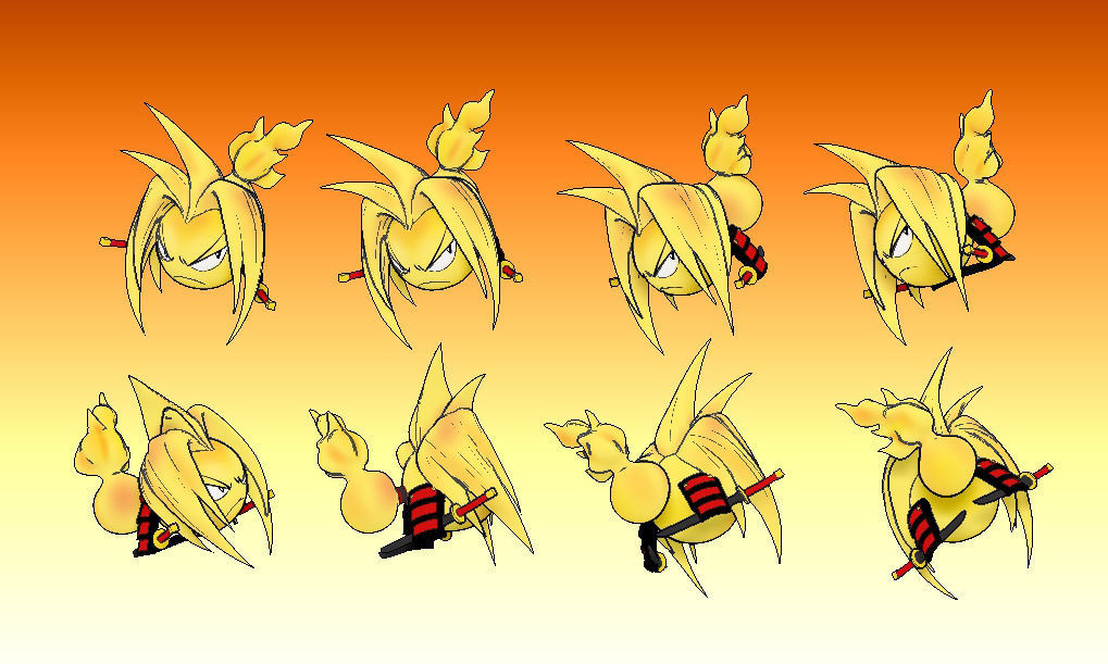 AMIDAMARU SOUL - Shaman King FanArt 3D print model_3